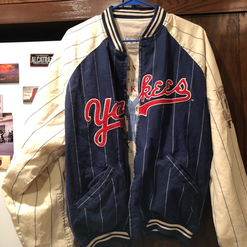 Vintage reversible Cooperstown Yankees jacket